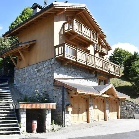 Alpehytte 10 Personnes A Meribel Avec Sauna, Cheminee Et Garage - Fr-1-180-568 *
